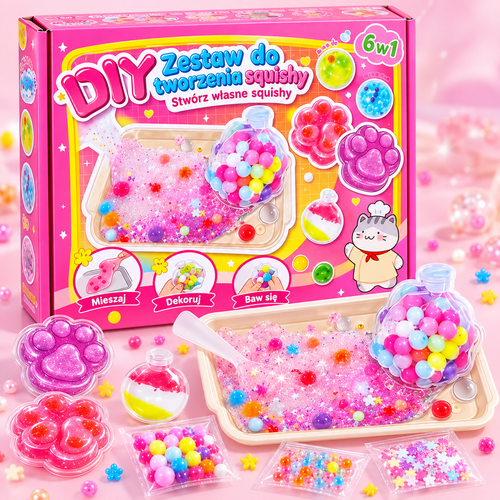 Klämis Pysselbox – Gör din egen squishy